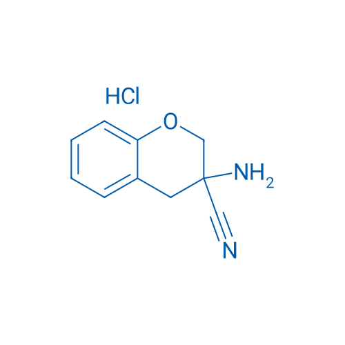 3-Amino-3,4-dihydro-2H-1-benzopyran-3-carbonitrile hydrochloride 1g