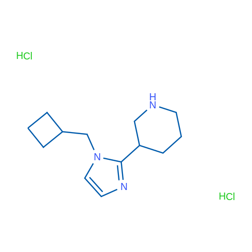 3-[1-(CYclobutylmethyl)-1h-imidazol-2-yl]piperidine dihydrochloride 250mg