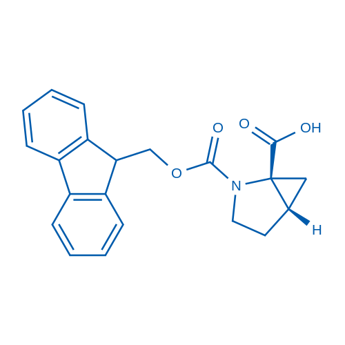 rel-(1R,5S)-2-(((9H-Fluoren-9-yl)methoxy)carbonyl)-2-azabicyclo[3.1.0]hexane-1-carboxylic acid 100mg