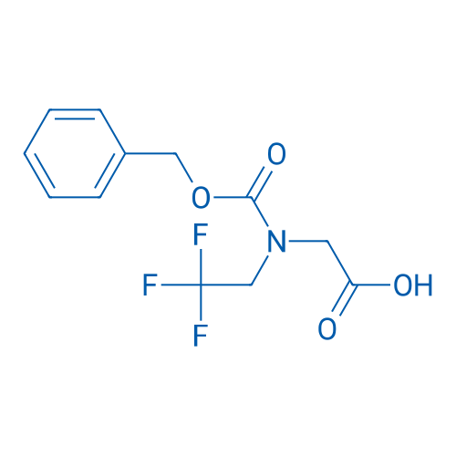 2-([(Benzyloxy)carbonyl](2,2,2-trifluoroethyl)amino)acetic acid 250mg