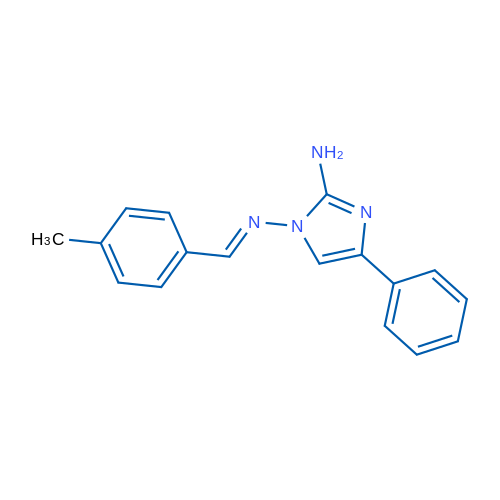 N1-[(1E)-(4-MEthylphenyl)methylene]-4-phenyl-1h-imidazole-1,2-diamine 1g