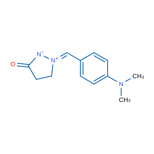 2-(4-(Dimethylamino)benzylidene)-5-oxopyrazolidin-2-ium-1-ide 1g