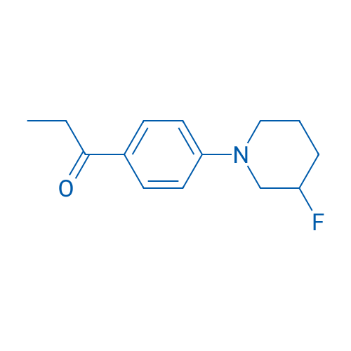 1-(4-(3-fluoropiperidin-1-yl)phenyl)propan-1-one 1g