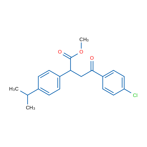 Methyl 4-(4-chlorophenyl)-4-oxo-2-[4-(propan-2-yl)phenyl]butanoate 1g