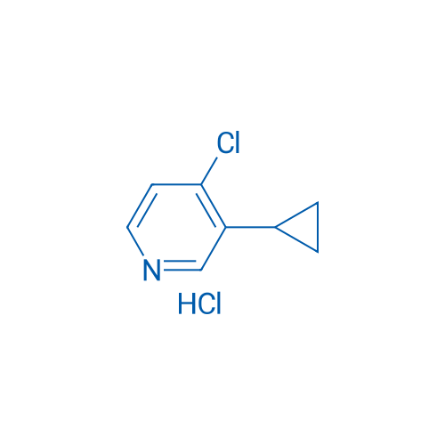 4-Chloro-3-cyclopropylpyridine hydrochloride 1g