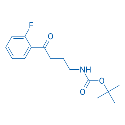 tert-Butyl N-[4-(2-fluorophenyl)-4-oxobutyl]carbamate 1g