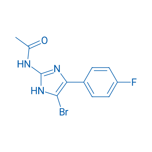 N-(5-BROMO-4-(4-FLUOROPHENYL)-1H-IMIDAZOL-2-YL)ACETAMIDE 1g