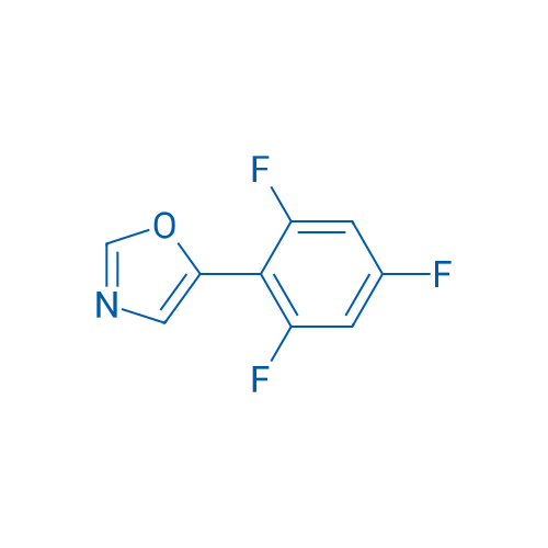 5-(2,4,6-Trifluorophenyl)oxazole 250mg
