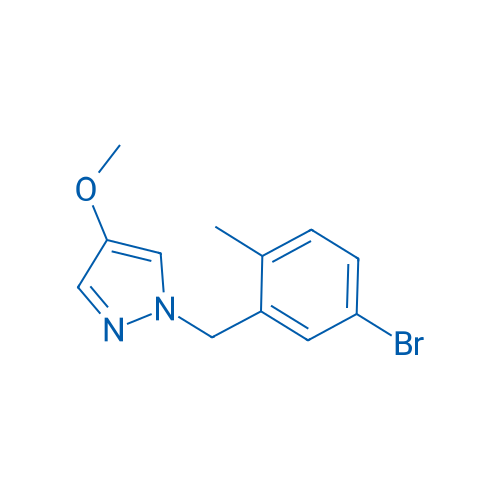 1-(5-Bromo-2-methylbenzyl)-4-methoxy-1H-pyrazole 250mg