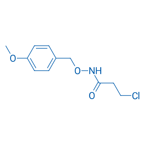 3-Chloro-N-[(4-methoxyphenyl)methoxy]propanamide 1g
