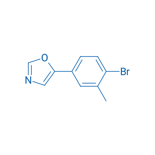 5-(4-Bromo-3-methylphenyl)oxazole 250mg