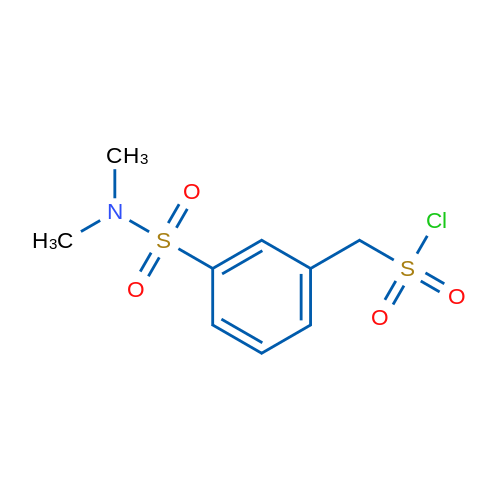 (3-(N,N-Dimethylsulfamoyl)phenyl)methanesulfonyl chloride 1g