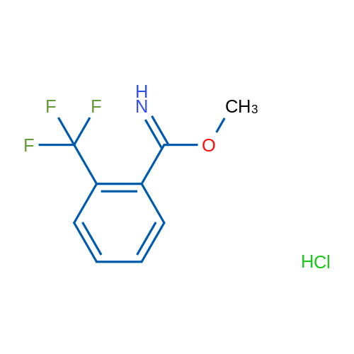 Methyl 2-(trifluoromethyl)benzimidate hydrochloride 250mg
