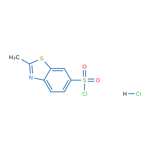 2-Methylbenzothiazole-6-sulfonyl Chloride Hydrochloride 1g