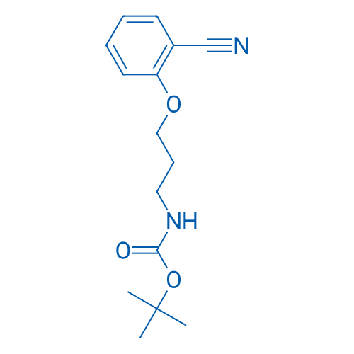 tert-Butyl (3-(2-cyanophenoxy)propyl)carbamate 250mg