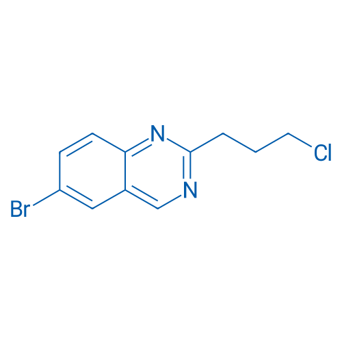 6-Bromo-2-(3-chloropropyl)quinazoline 250mg