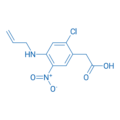 2-(4-(Allylamino)-2-chloro-5-nitrophenyl)acetic acid 1g