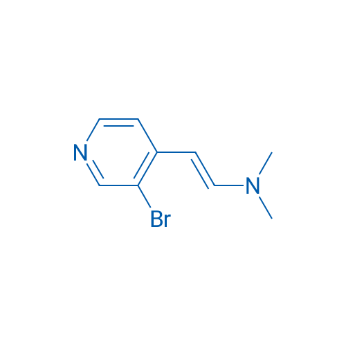 (E)-2-(3-Bromopyridin-4-yl)-N,N-dimethylethenamine 250mg