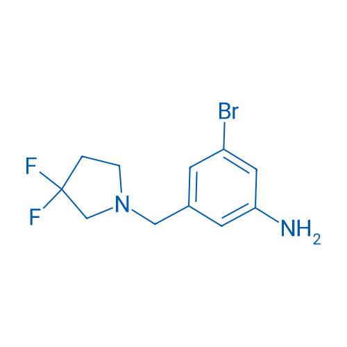 3-Bromo-5-((3,3-difluoropyrrolidin-1-yl)methyl)aniline 1g