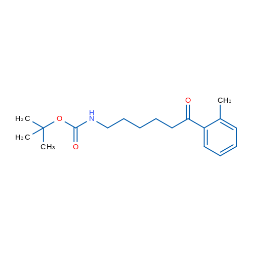 tert-Butyl N-[6-(2-methylphenyl)-6-oxohexyl]carbamate 1g