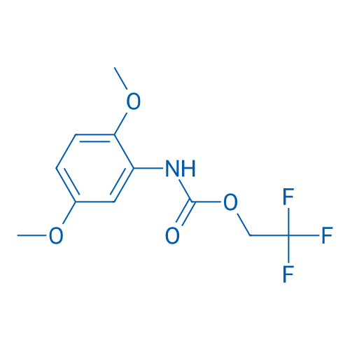 2,2,2-Trifluoroethyl N-(2,5-dimethoxyphenyl)carbamate 5g