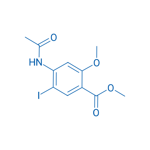 Methyl 4-acetamido-5-iodo-2-methoxybenzoate 1g
