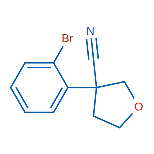 3-(2-Bromophenyl)oxolane-3-carbonitrile 1g