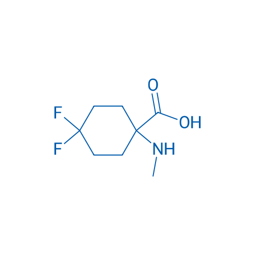 4,4-Difluoro-1-(methylamino)cyclohexane-1-carboxylic acid 1g