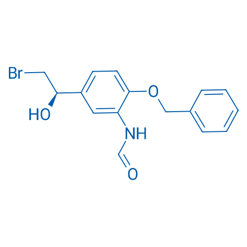 (R)-N-[5-(2-Bromo-1-hydroxyethyl)-2-(phenylmethoxy)phenyl]formamide 1g