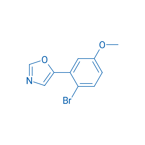 5-(2-Bromo-5-methoxyphenyl)oxazole 10g
