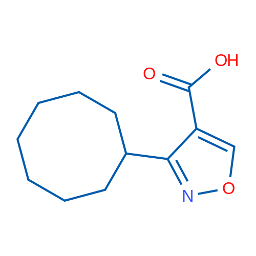 3-Cyclooctyl-1,2-oxazole-4-carboxylic acid 1g