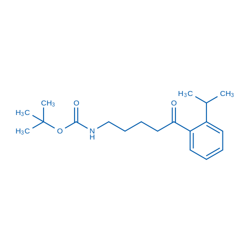 tert-Butyl N-{5-oxo-5-[2-(propan-2-yl)phenyl]pentyl}carbamate 1g