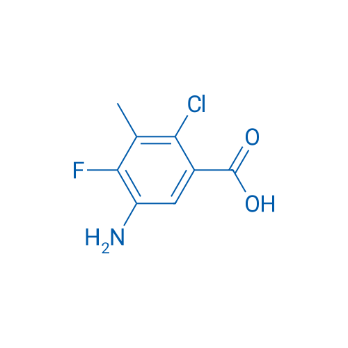 5-AMINO-2-CHLORO-4-FLUORO-3-METHYLBENZOIC ACID 250mg