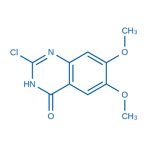 2-Chloro-6,7-dimethoxyquinazolin-4(3H)-one 100mg