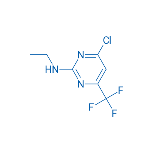 4-Chloro-N-ethyl-6-(trifluoromethyl)pyrimidin-2-amine 100mg