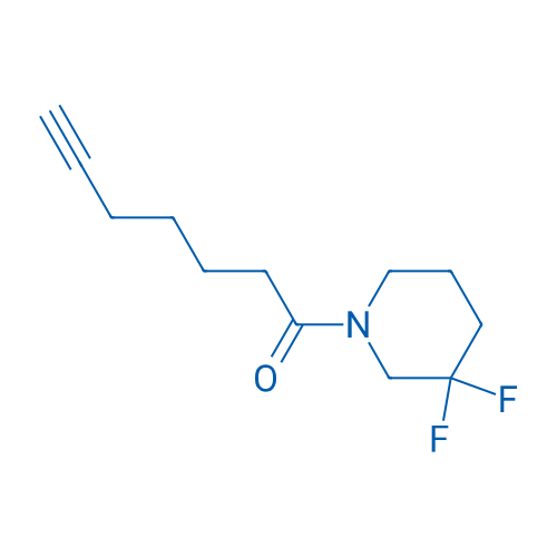 1-(3,3-Difluoropiperidin-1-yl)hept-6-yn-1-one 1g