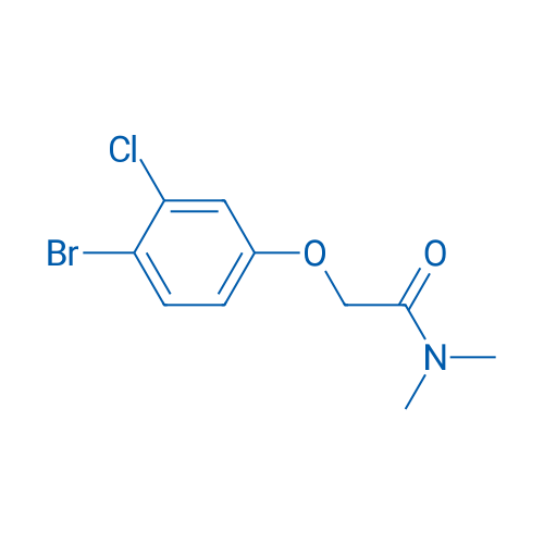 2-(4-Bromo-3-chlorophenoxy)-N,N-dimethylacetamide 1g