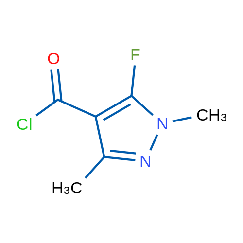 5-Fluoro-1,3-dimethyl-1H-pyrazole-4-carbonyl chloride 1g