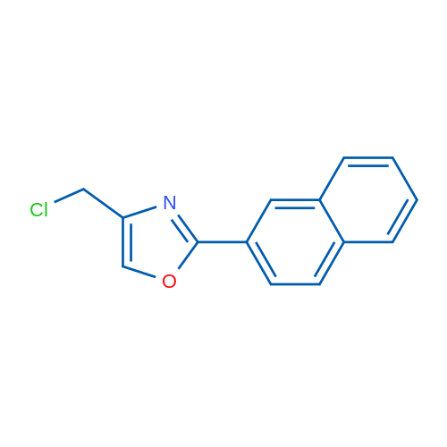 4-(Chloromethyl)-2-(naphthalen-2-yl)oxazole 1g