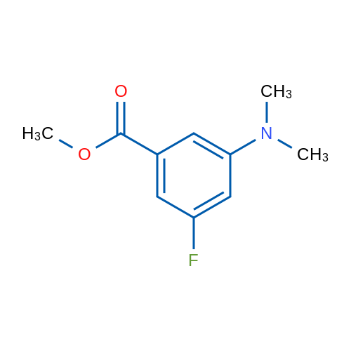 3-(Dimethylamino)-5-fluorobenzoic acid methyl ester 10g