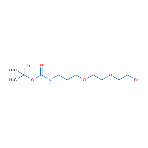 tert-Butyl N-{3-[2-(2-bromoethoxy)ethoxy]propyl}carbamate 1g