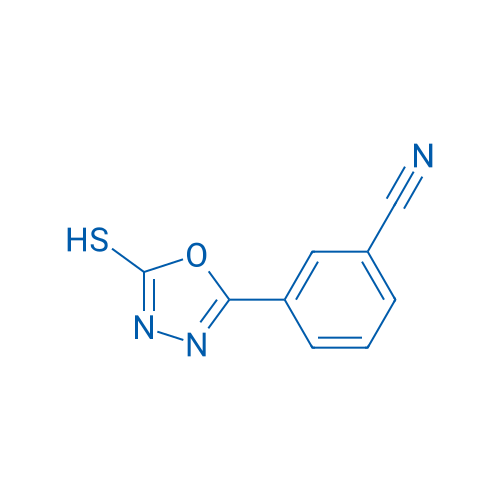 3-(5-Mercapto-1,3,4-oxadiazol-2-yl)benzonitrile 250mg