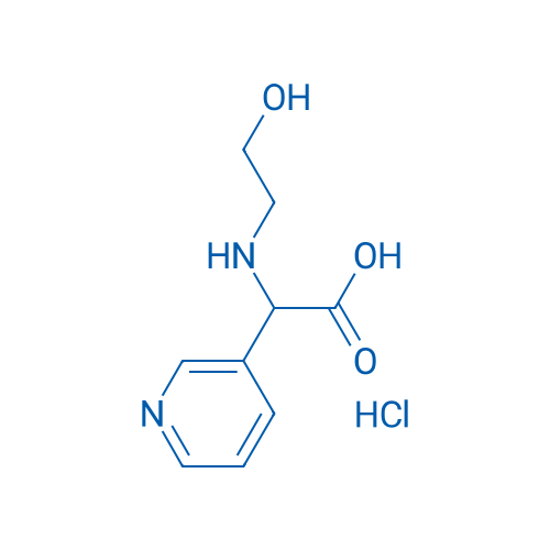 2-((2-Hydroxyethyl)amino)-2-(pyridin-3-yl)acetic acid hydrochloride 10g