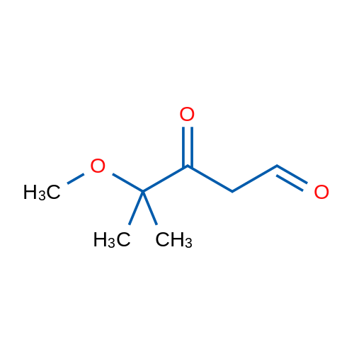 4-Methoxy-4-methyl-3-oxopentanal 1g