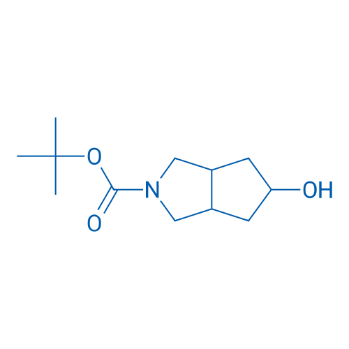 tert-Butyl 5-hydroxyhexahydrocyclopenta[c]pyrrole-2(1H)-carboxylate 250mg