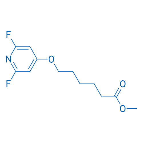 METHYL 6-((2,6-DIFLUOROPYRIDIN-4-YL)OXY)HEXANOATE 250mg