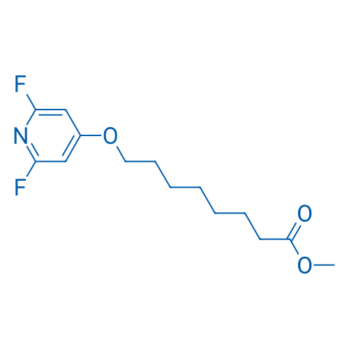METHYL 8-((2,6-DIFLUOROPYRIDIN-4-YL)OXY)OCTANOATE 250mg