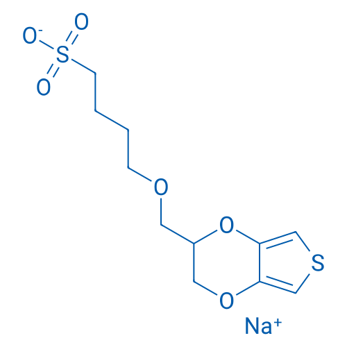 Sodium 4-((2,3-dihydrothieno[3,4-b][1,4]dioxin-2-yl)methoxy)butane-1-sulfonate 100mg