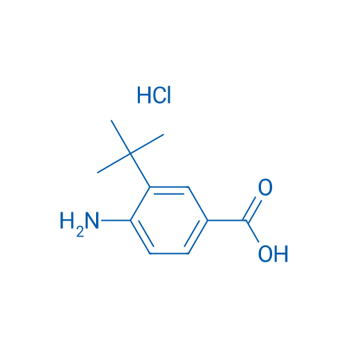 4-Amino-3-(tert-butyl)benzoic acid hydrochloride 1g