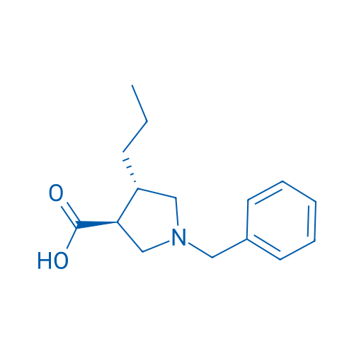 (3S,4S)-1-Benzyl-4-propylpyrrolidine-3-carboxylic acid 100mg
